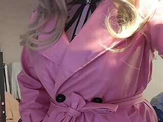 Crossdresser in the pink
